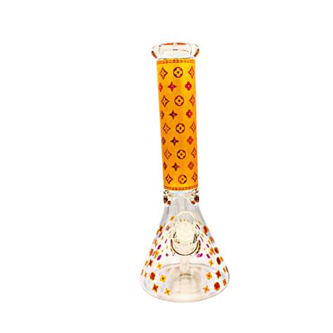 diamond glass louis vuitton bong.